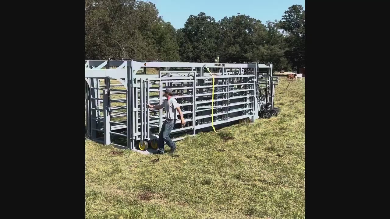 Rustler Portable Corral setup time-lapse